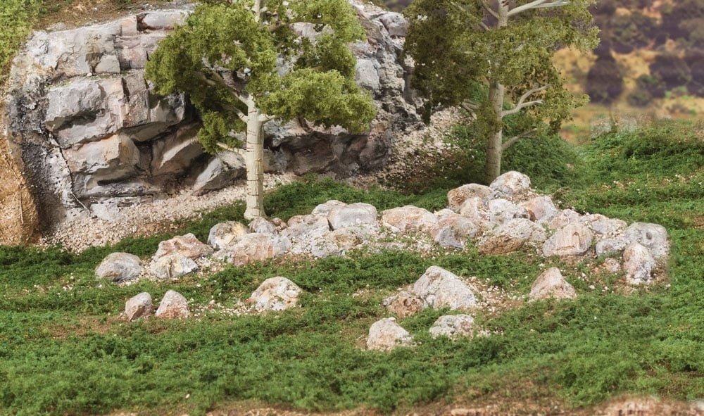Woodland Scenics 1142 Boulder Ready Rocks 22pcs - Oakville Model Trains Depot