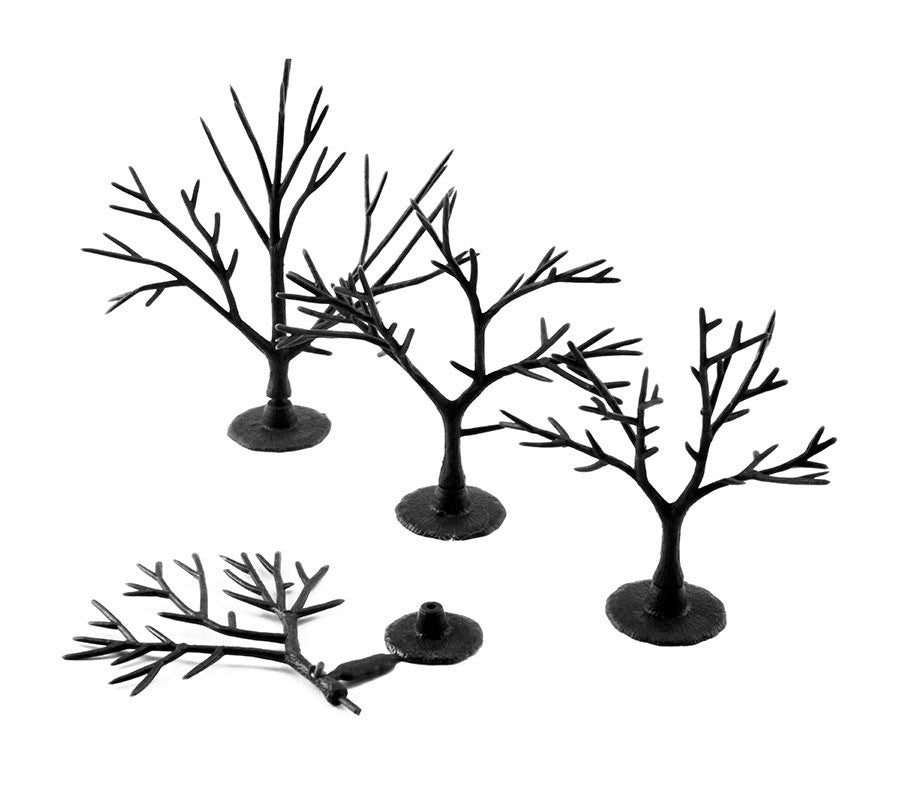 Woodland Scenics 1121 Deciduous Tree Armatures 2" - 3" in Height 57pcs - New