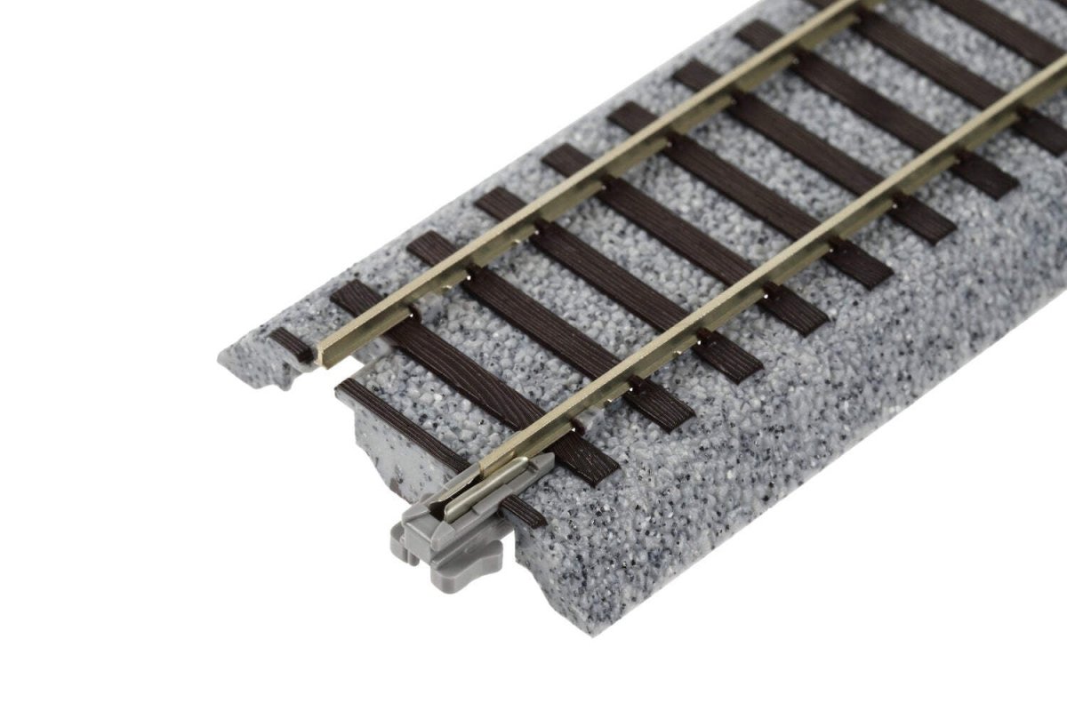 KATO 2 - 140 HO Scale Unitrack 123mm (4 - 7/8") Straight Track - 4 - Pack - Oakville Model Trains Depot