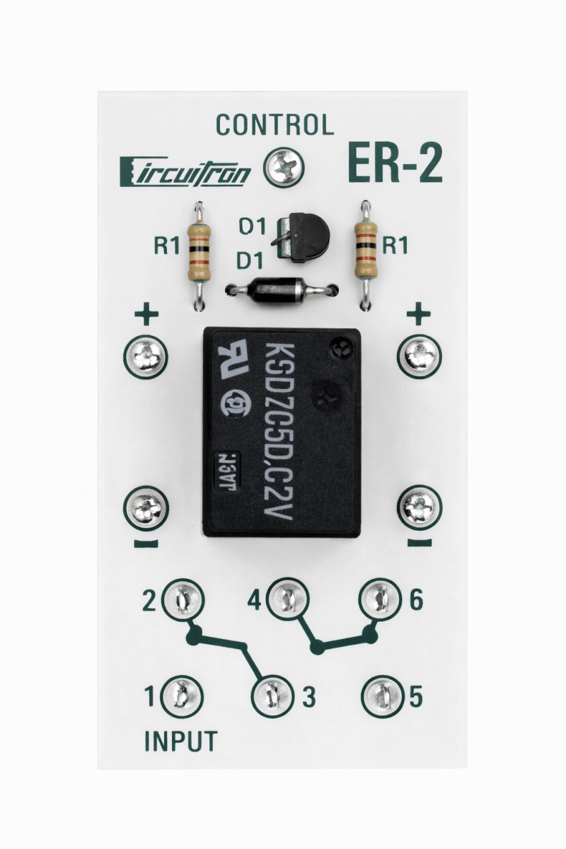 Circuitron 5624 ER - 2 External Relay Module (DPDT, 2A, 12V Coil) - Oakville Model Trains Depot