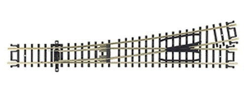 Atlas 2752 N Scale Code 80 #6 LH Left Hand Custom Line Standard Turnout