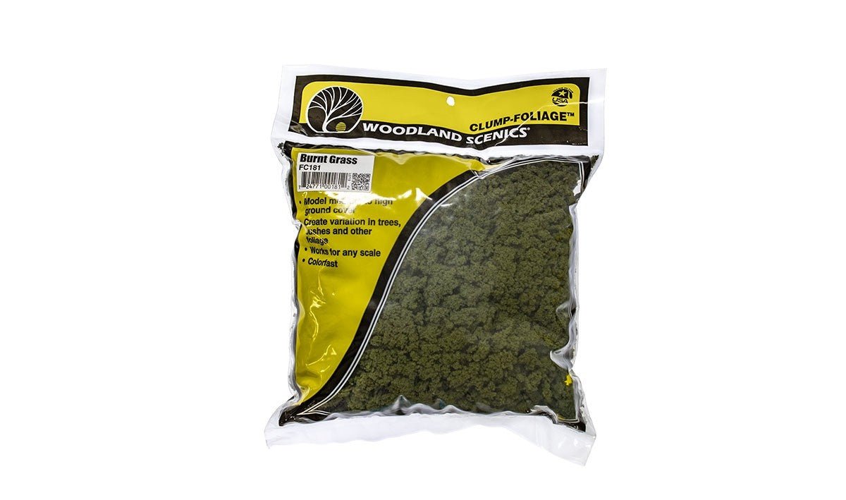 Woodland Scenics FC181 Clump - Foliage™ Burnt Grass Large Bag - Oakville Model Trains Depot