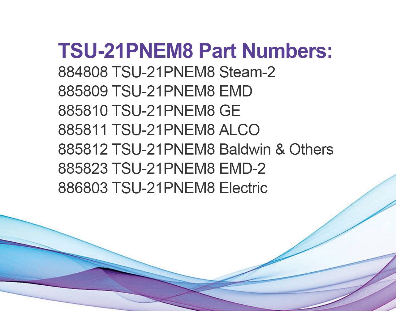 SoundTraxx 885809 TSU-21PNEM8 Digital Sound Decoder for EMD Diesel Loco
