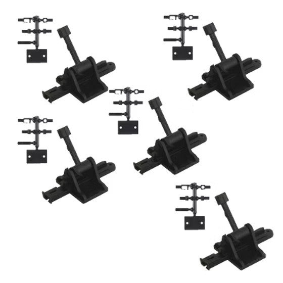 Caboose Industries 5218S HO/N Scale Ground Throws with Sprung 0.165" 5pcs