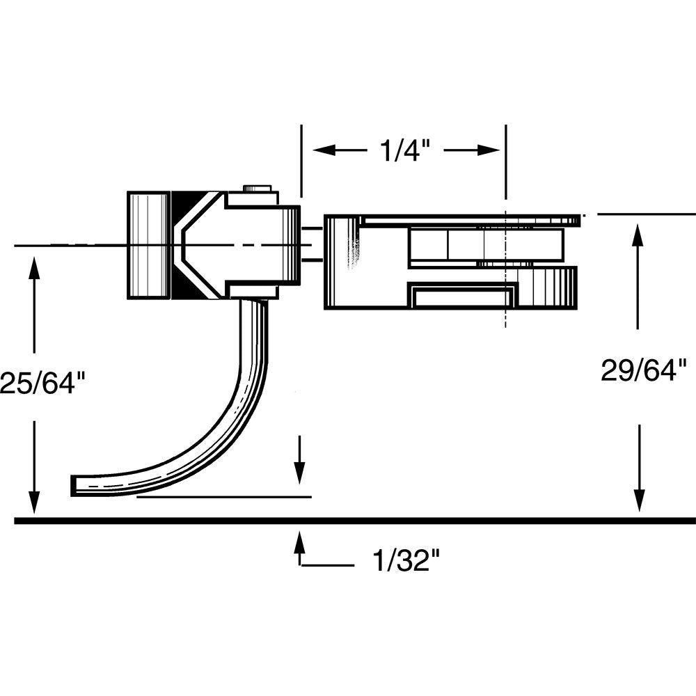 Kadee 33 HO Scale 30 - Series Plastic Couplers with Gearboxes - Short (1/4") Centerset - Oakville Model Trains Depot