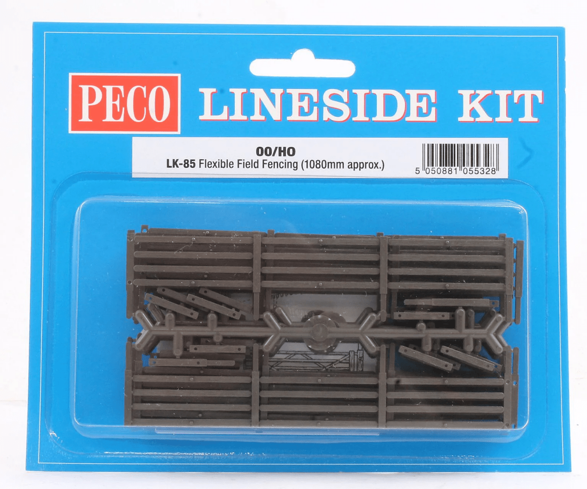 Peco LK - 85 OO/HO Flexible Field Fencing - Oakville Model Trains Depot
