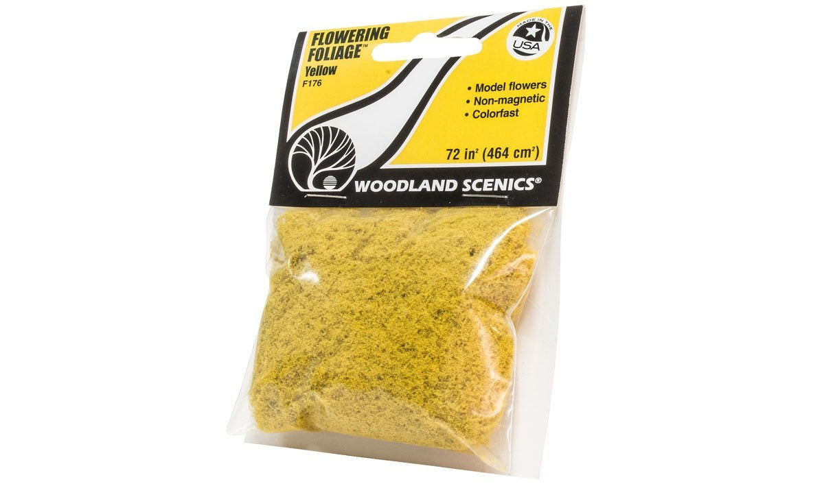 Woodland Scenics F176 Flowering Foliage™ Yellow