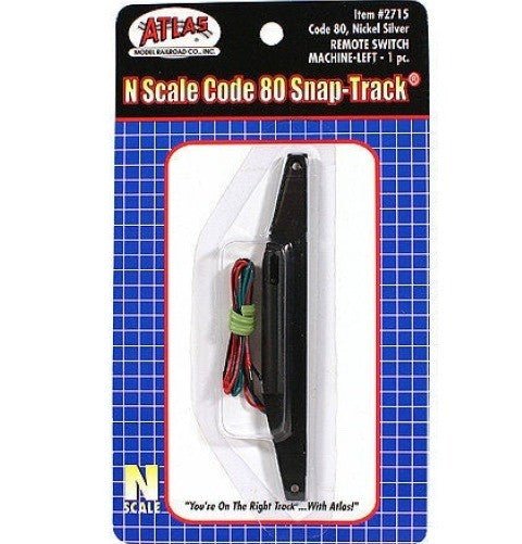 Atlas 2715 N Scale Code 80 LH Left Hand Remote Switch Machine - Oakville Model Trains Depot
