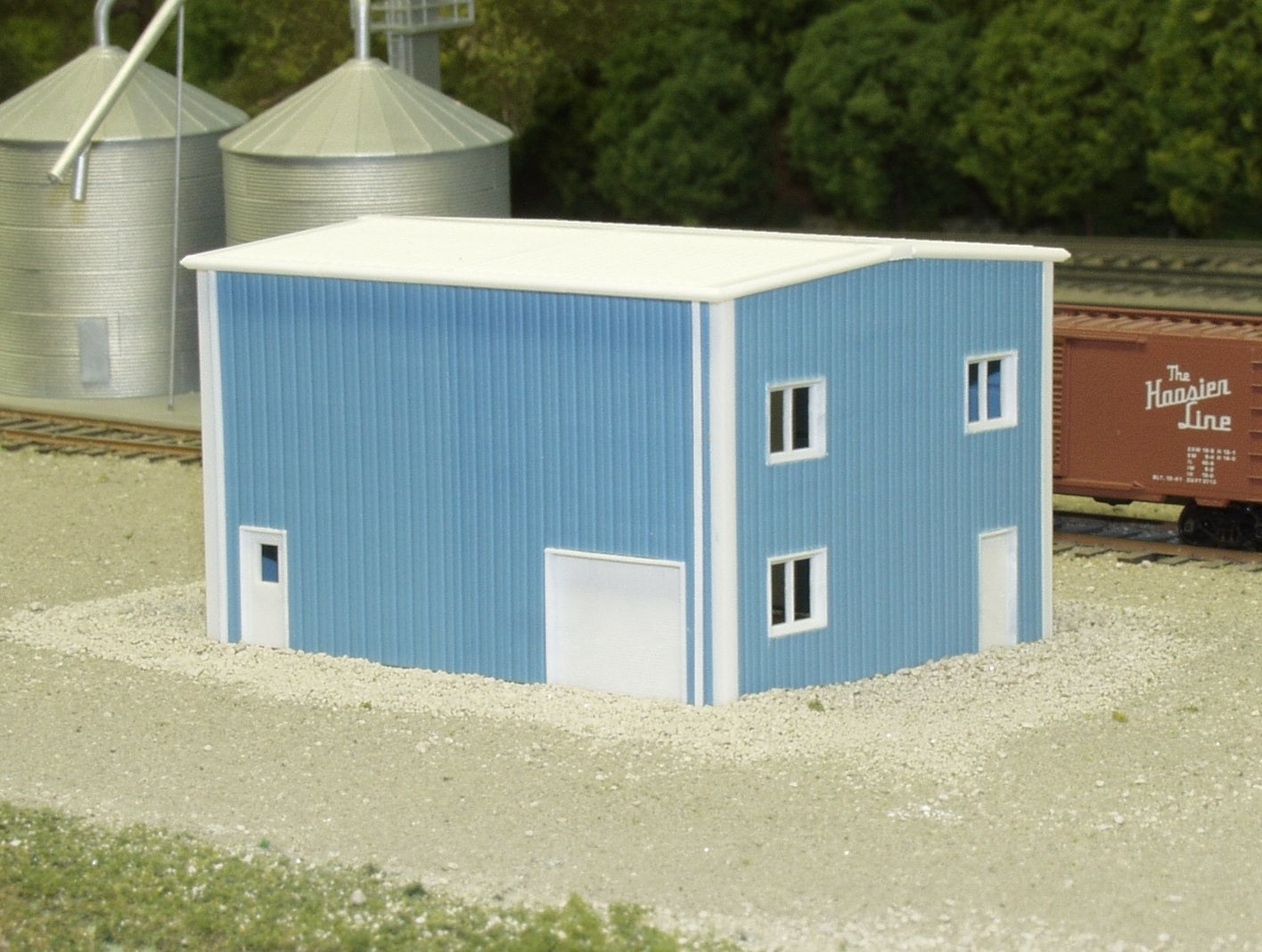 Pikestuff 8001 N Scale Modern Yard Office Kit