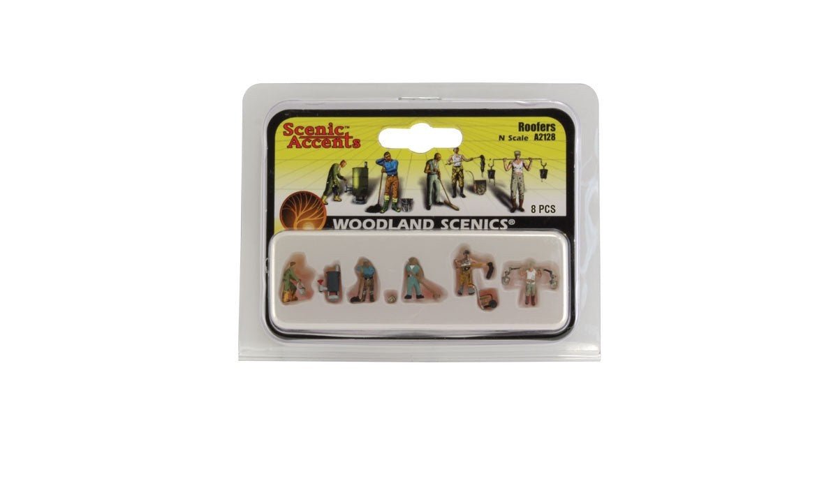 Woodland Scenics A2128 N Scale Roofers - Oakville Model Trains Depot
