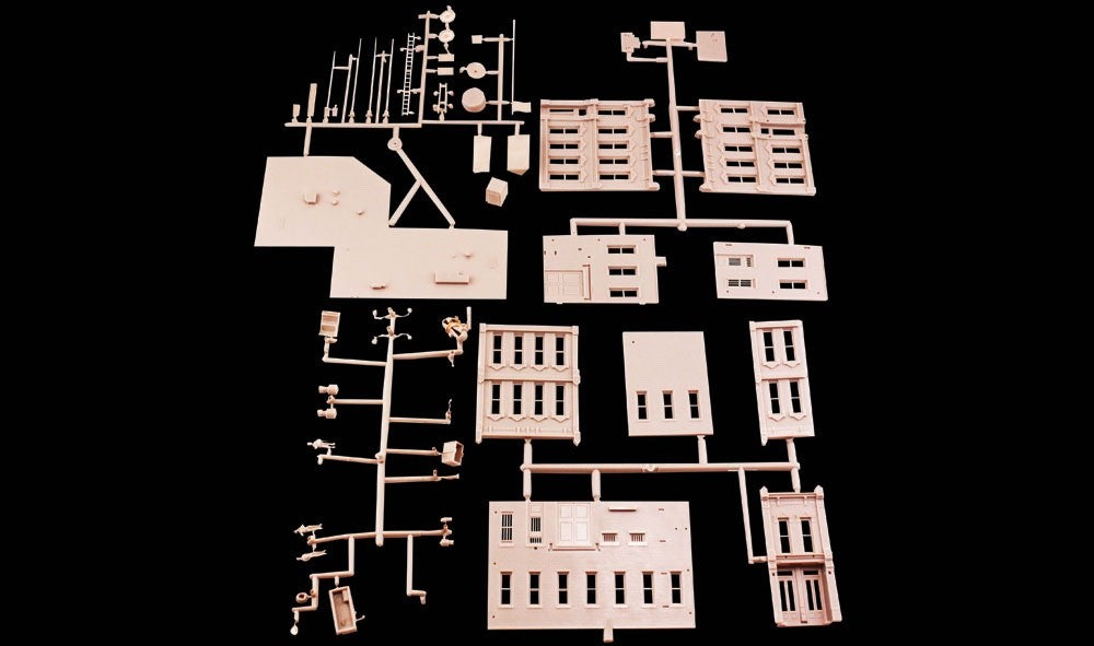 Woodland Scenics DPM 12500 HO Scale County Courthouse Building Kit