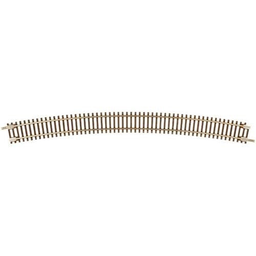 Atlas 2024 N Scale Code 55 18.75" Radius Curve Track Full Curve - 6pcs