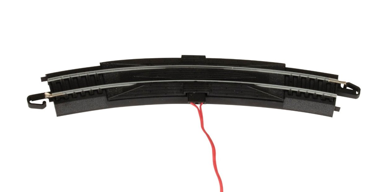 Bachmann 44402 HO Scale 18" Radius Terminal Rerailer with Wire E - Z Steel Track - Oakville Model Trains Depot