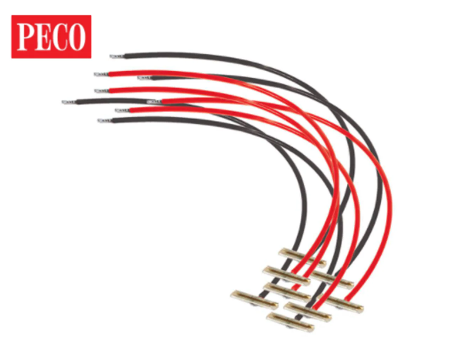 Peco PL-81 Power Feed Joiners for Code 70, 75 and 83 Rail (Pack of 8) - New