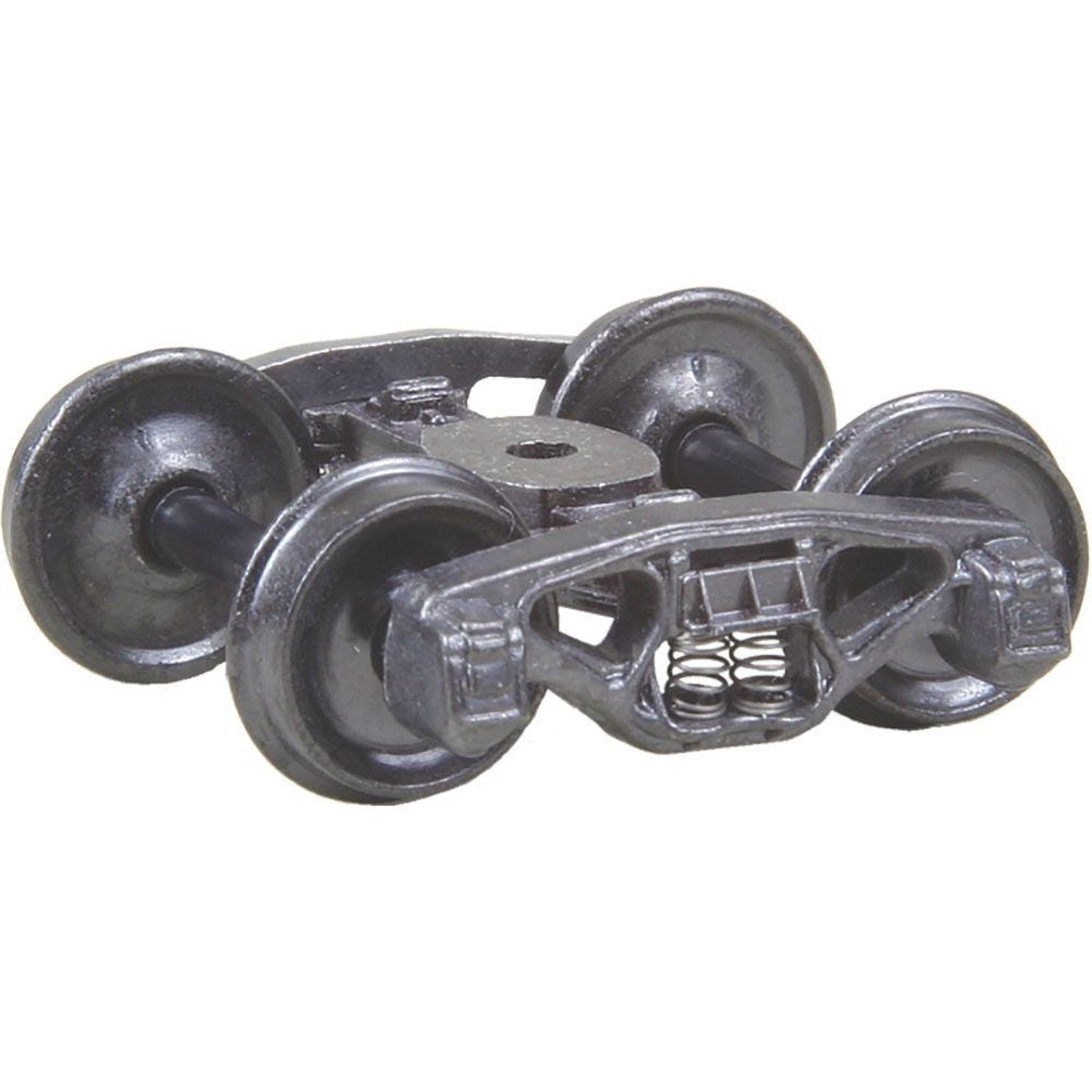 Kadee #500 HO Bettendorf 50-ton Trucks with 33" Smooth Back Wheels -Metal Sprung