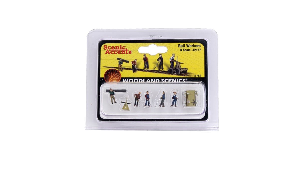 Woodland Scenics A2177 N Scale Rail Workers - Oakville Model Trains Depot