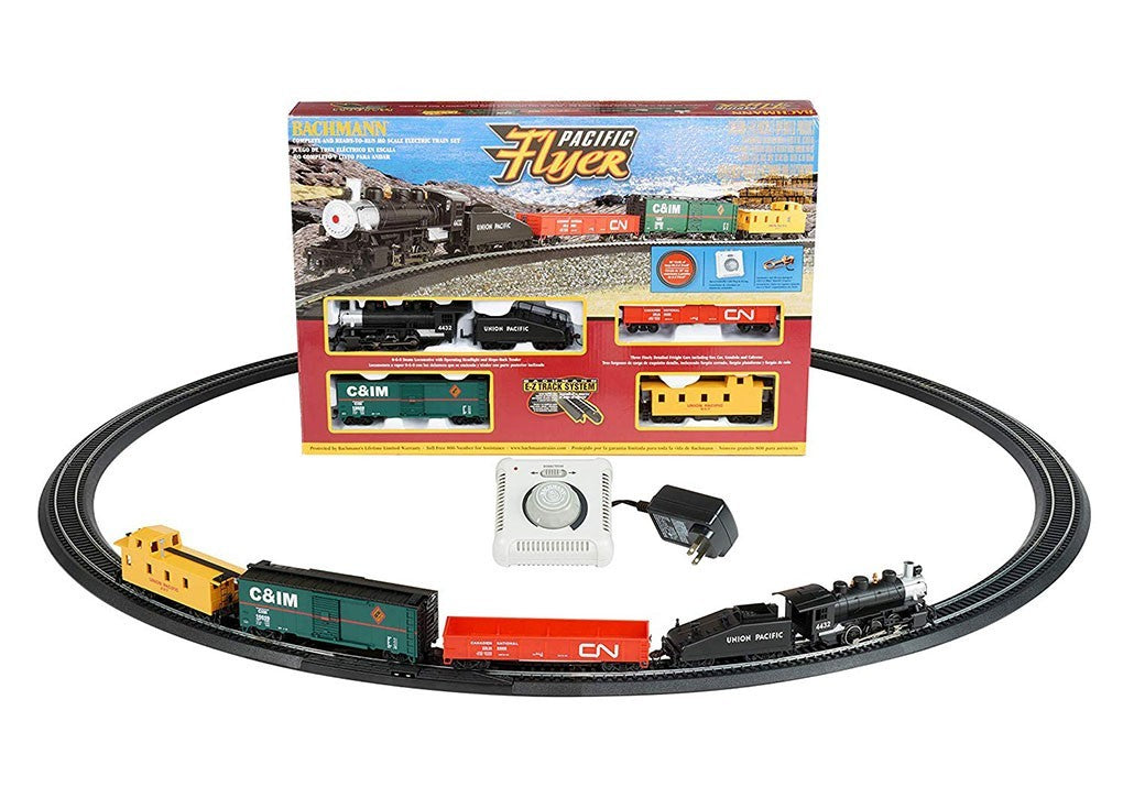 Bachmann Pacific Flyer Starter Electric Train Set HO Scale 00692
