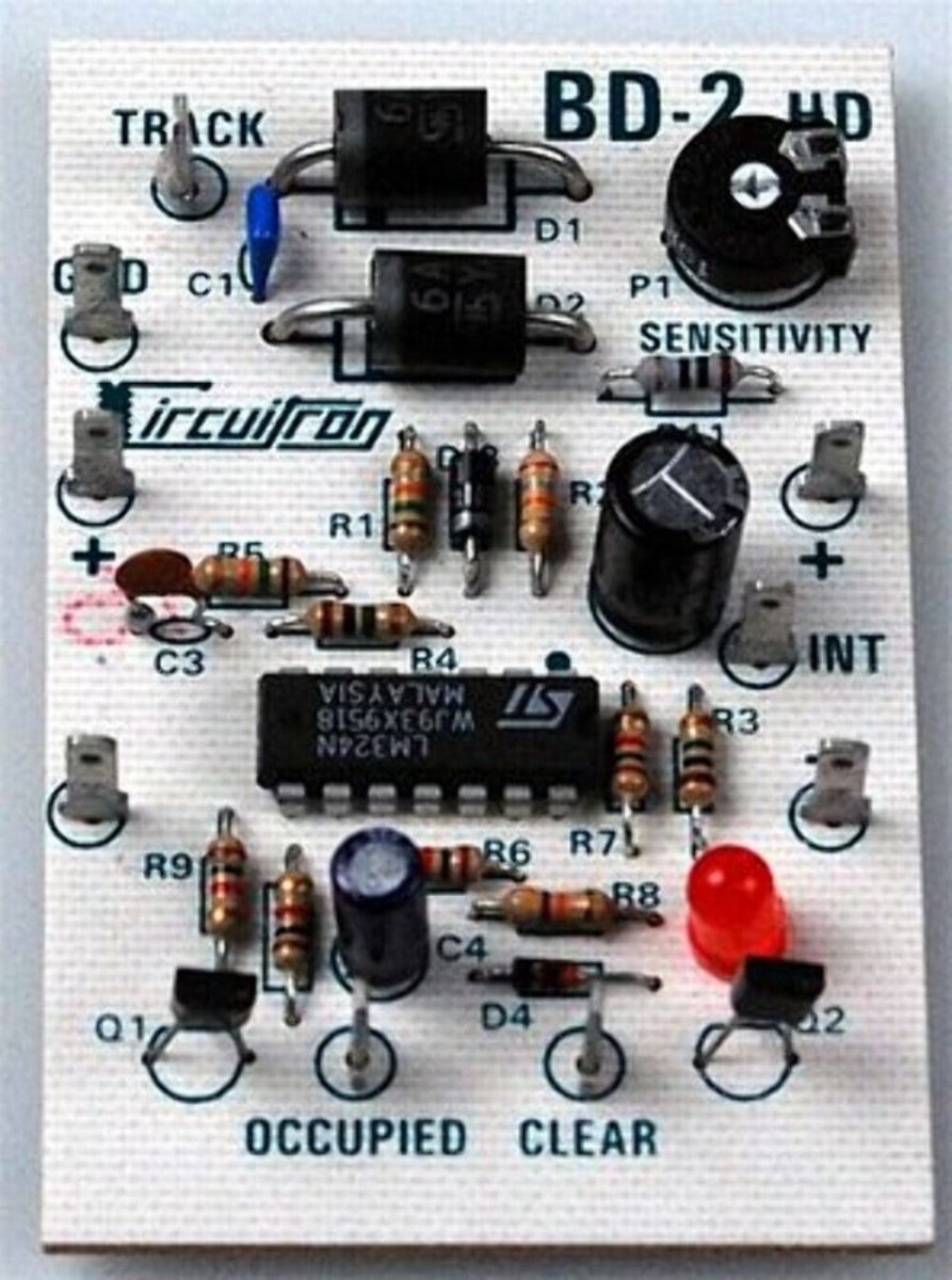 Circuitron 5522 BD - 2HD Heavy - Duty Block Occupancy Detector (2 - Color Signal Output) - Oakville Model Trains Depot