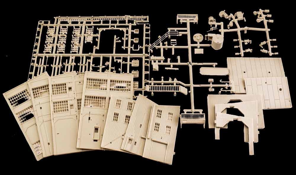 Woodland Scenics DPM 12600 HO Scale Live Wire Manufacturing Building Kit
