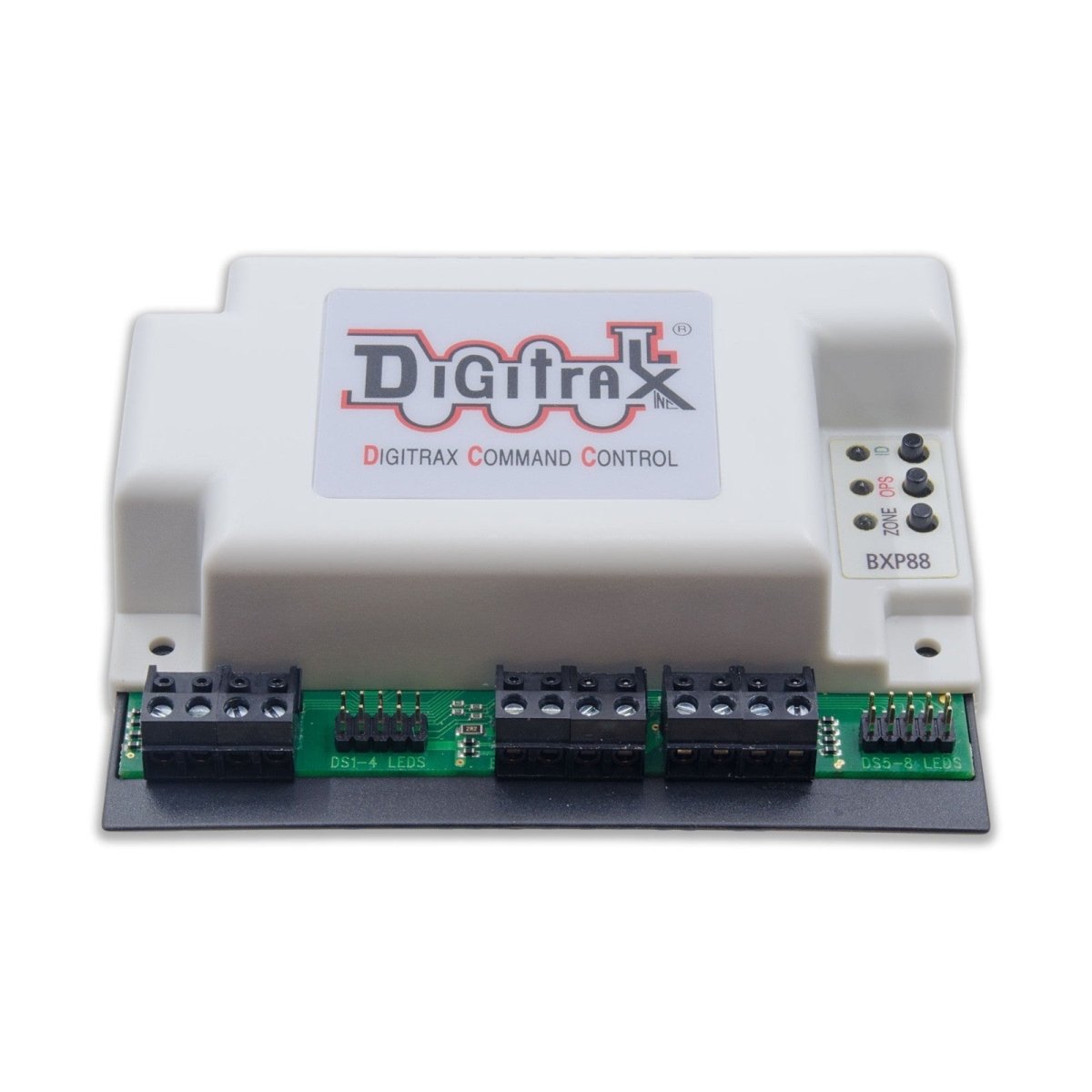 Digitrax BXP88 LocoNet 8 - Section Occupancy Detector with Transponding - Oakville Model Trains Depot