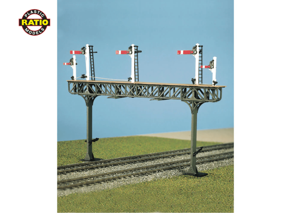 Ratio 478 HO/OO Scale Pratt Truss Gantry Plastic Kit - Oakville Model Trains Depot