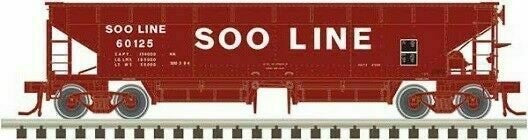 Atlas 50003541 N Scale 70T Hart Ballast Car SOO Line #60103 - New