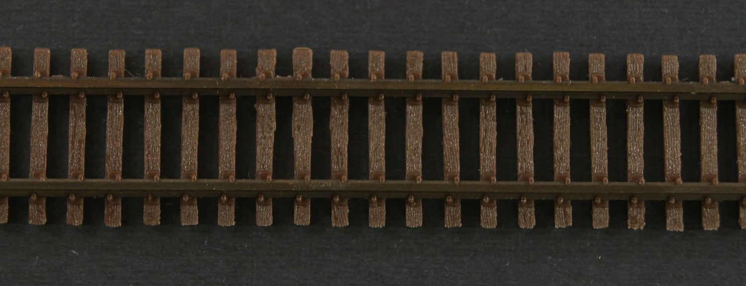 Micro Engineering 12-122 N Scale Code 70 Weathered Flex Track - 6pcs