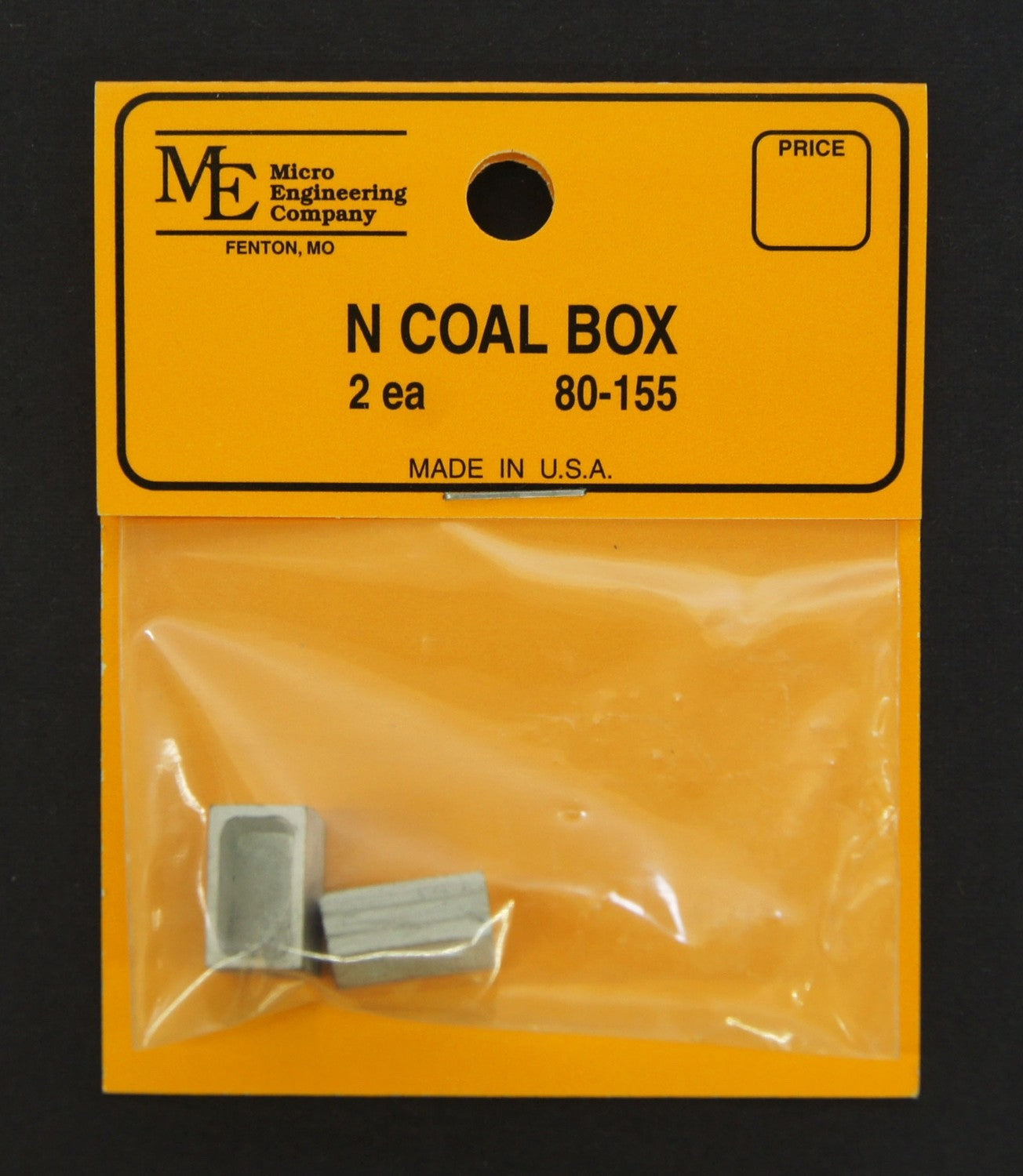 Micro Engineering 80–155 N Scale Coal Box - 2pcs