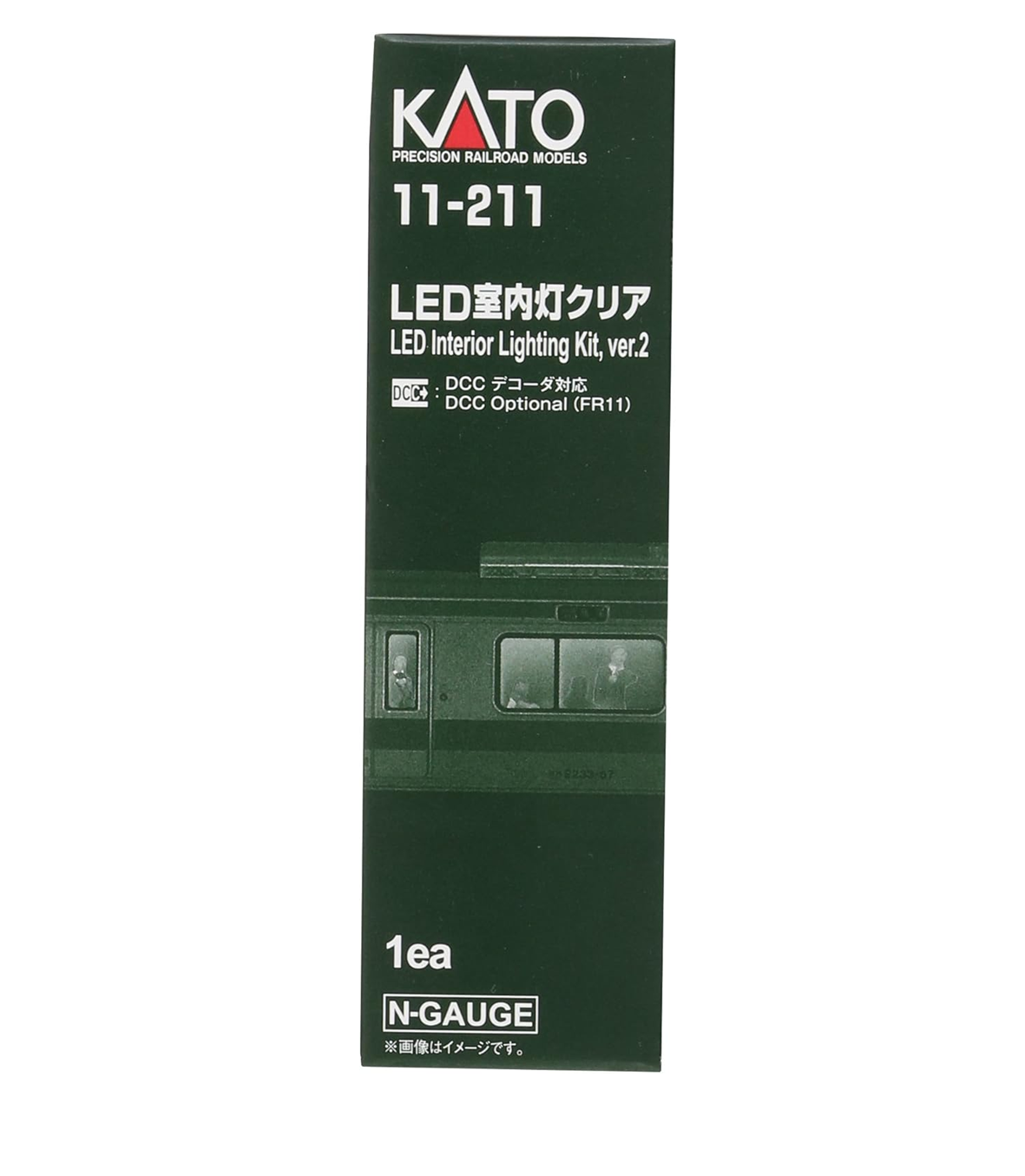 Kato 11-211 N Scale Passenger LED Car Interior Lighting Kit Version 2