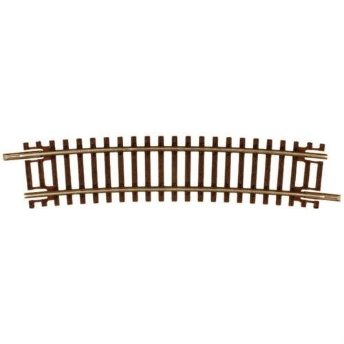 Atlas 2019 N Scale Code 55 15" Radius Curve Track Half Curve - 6pcs