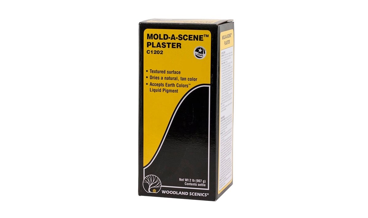 Woodland Scenics 1202 Mold-A-Scene™ Plaster 2 lbs / 907 g - New