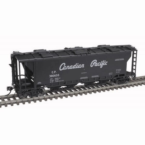 Atlas 20007160 HO Scale Slab Side Covered Hopper Canadian Pacific CP #380438