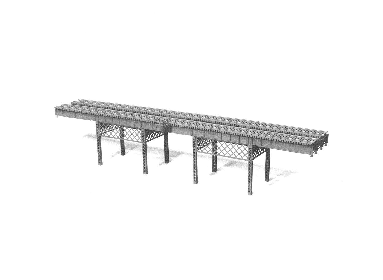 Micro Engineering 75-512 HO Scale 150" Double Track City Viaduct Kit