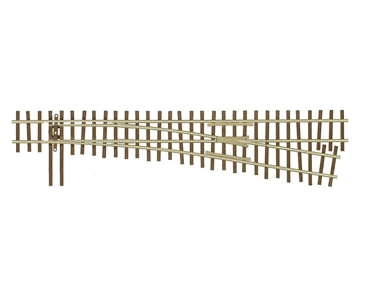Micro Engineering 15 - 106 HOn3 Scale Code 70 6 Right - Hand Turnout (DCC - Friendly) - Oakville Model Trains Depot