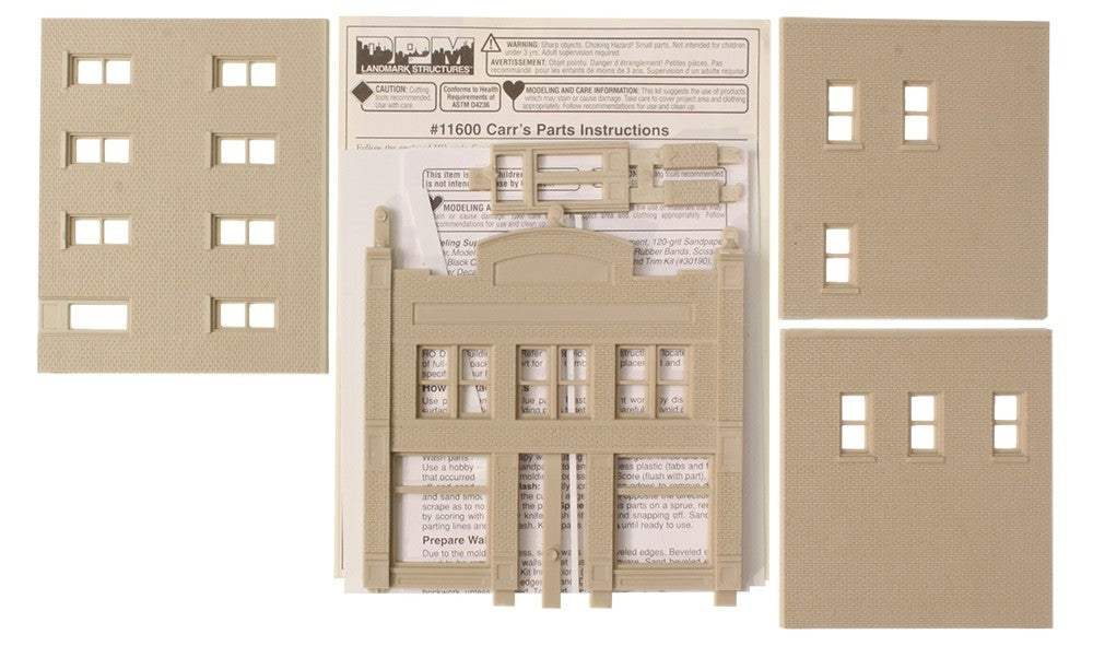 Woodland Scenics DPM 11600 HO Scale Carr's Parts Building Kit