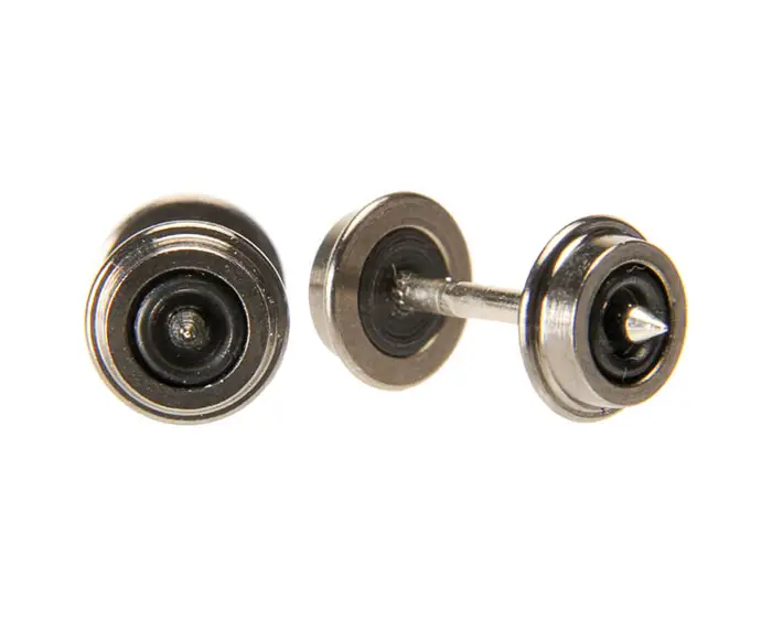 Atlas 22020 N Scale 33" Blackened Metal Wheels 12pcs