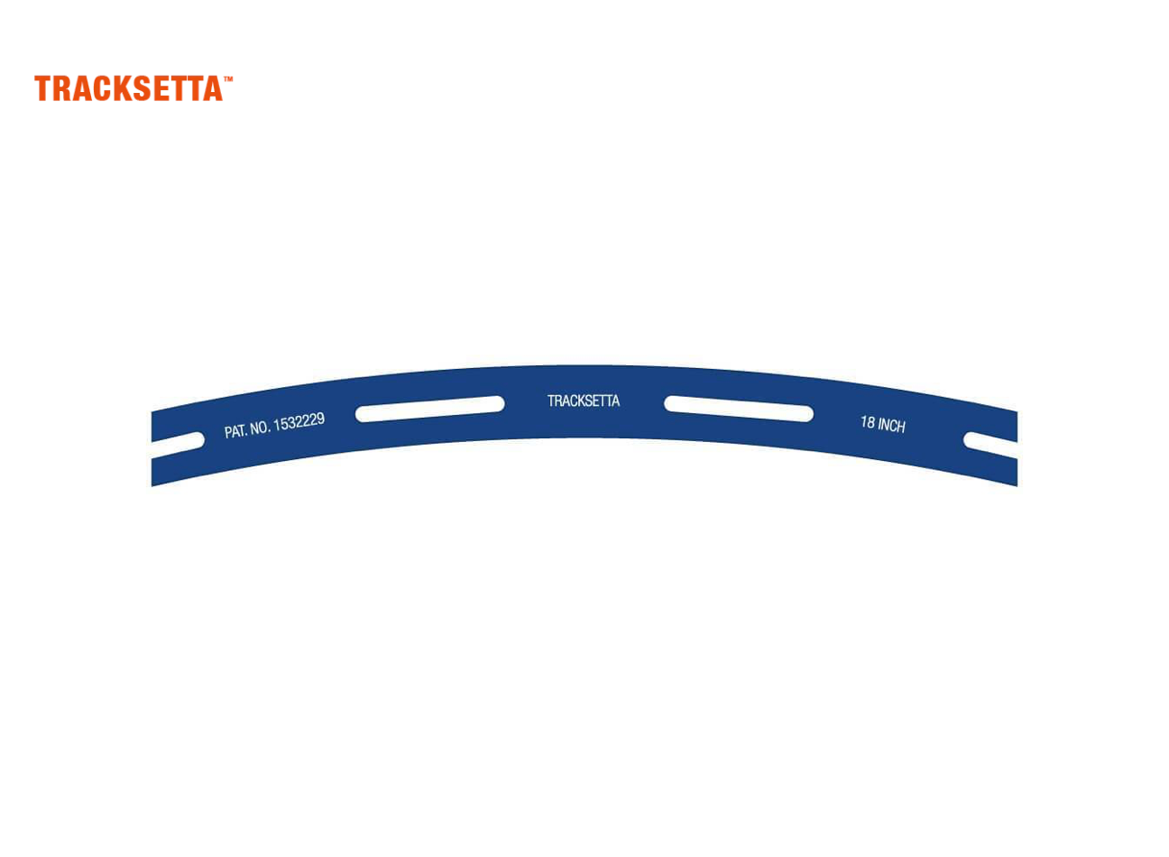 Peco Tracksetta OOT18 HO/OO Track Laying Template 18"/45.7cm Radius Curve - New