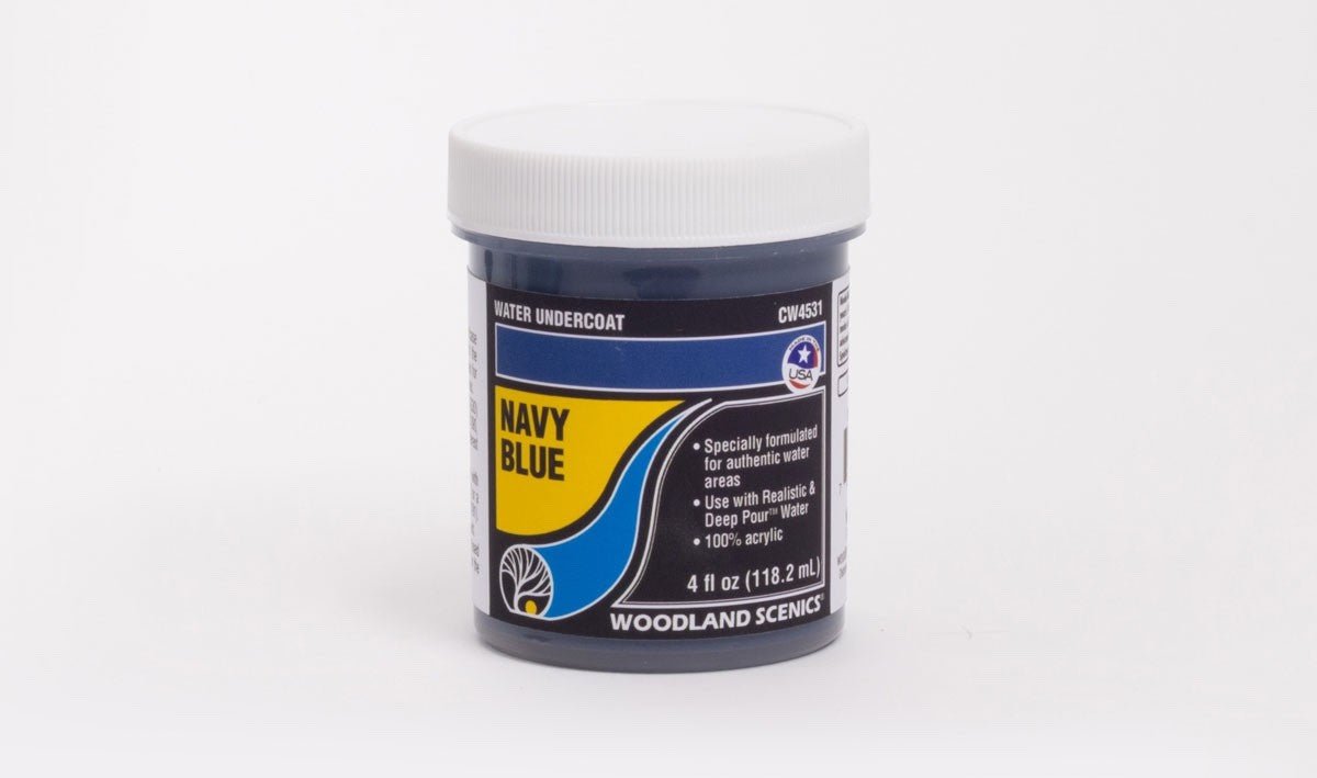 Woodland Scenics CW4531 Water Undercoat™ - Navy Blue - Oakville Model Trains Depot