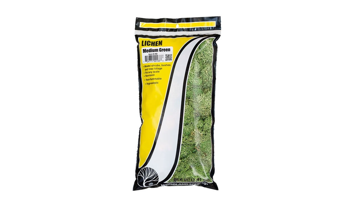 Woodland Scenics L163 Lichen Medium Green