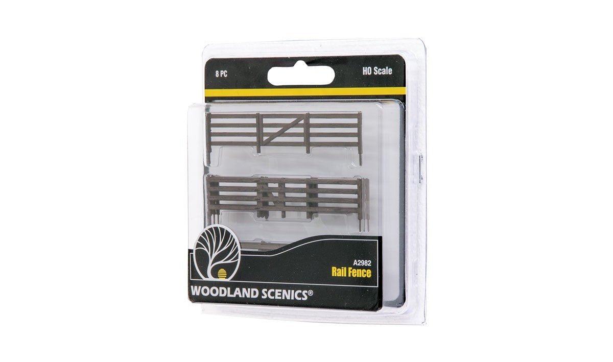 Woodland Scenics A2982 HO Scale Rail Fence - Oakville Model Trains Depot