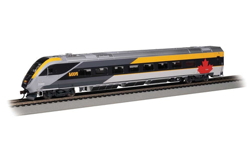 Bachmann 74509 HO Scale Via Rail Canada Siemens Venture Cab Car w/DCC & Sound #2300