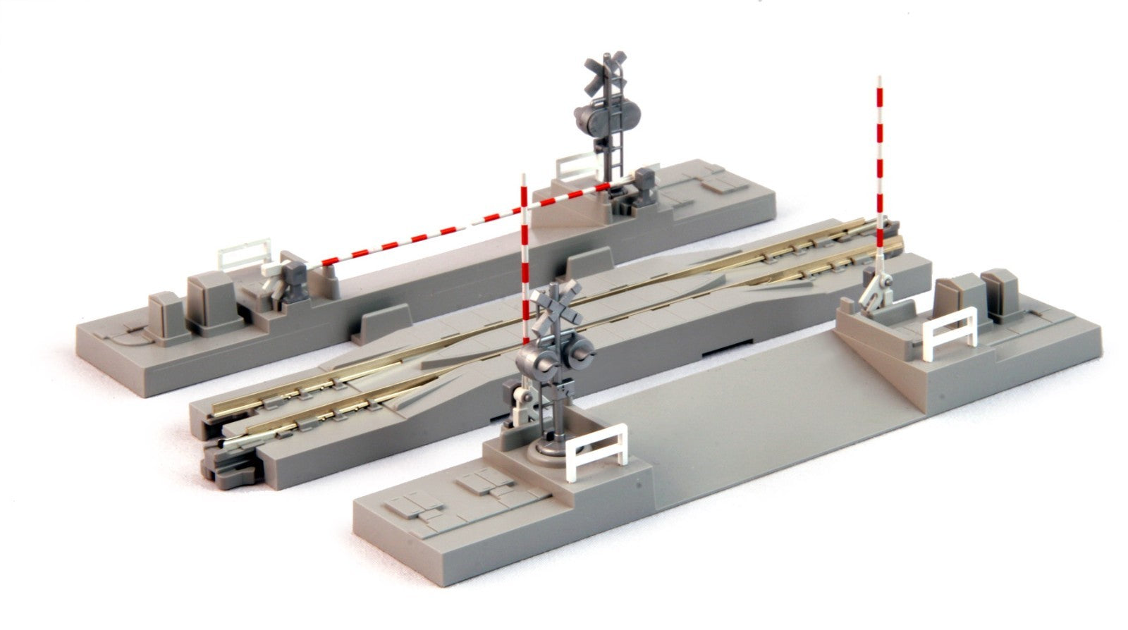 KATO 20-027-1 N Scale Crossing Gate with Re-railing Track 124mm 4-7/8" - NEW