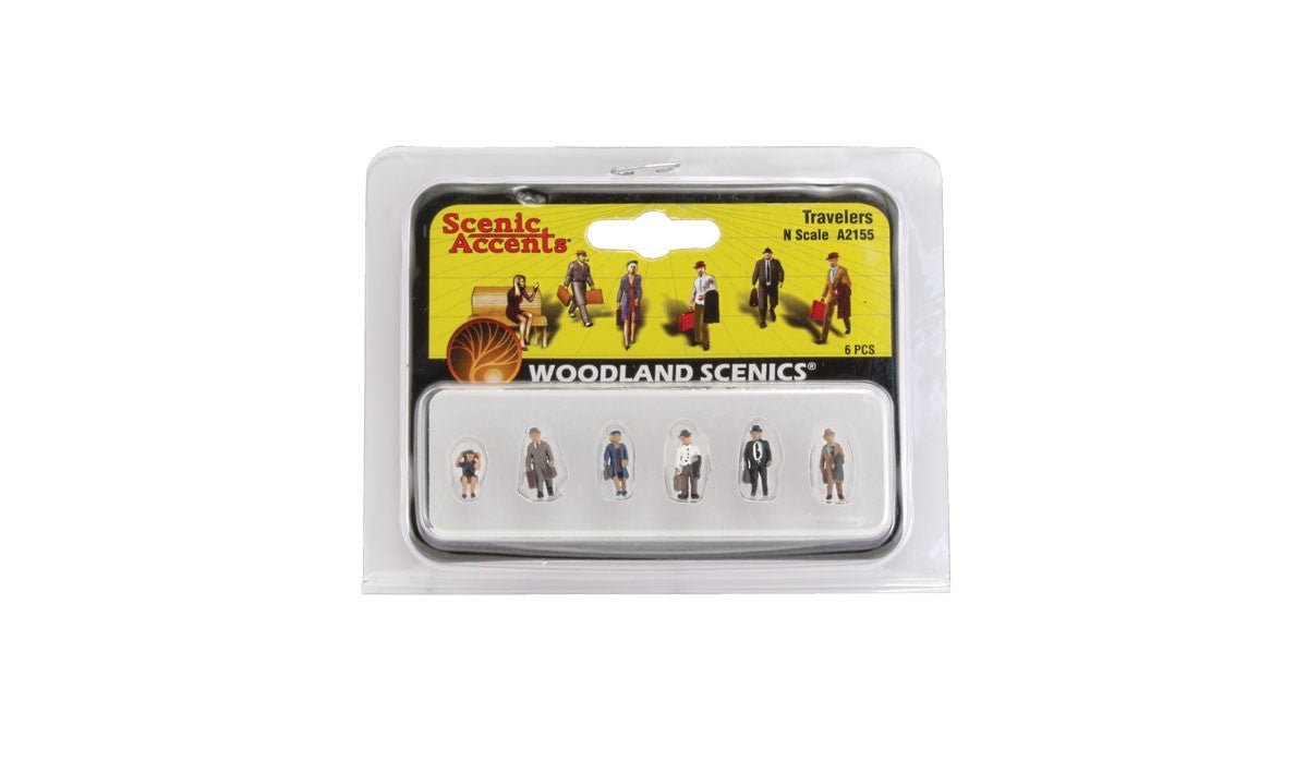 Woodland Scenics A2155 N Scale Travelers - Oakville Model Trains Depot