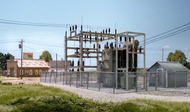 Woodland Scenics US2268 HO Scale Utility System Substation