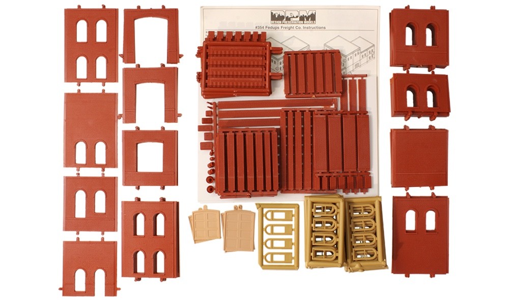 Woodland Scenics DPM 35400 HO Scale FEDUPS Freight Co. Building Kit