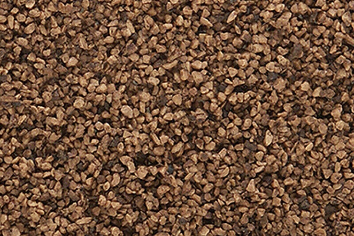Woodland Scenics B86 Brown Coarse Ballast Bag - Oakville Model Trains Depot