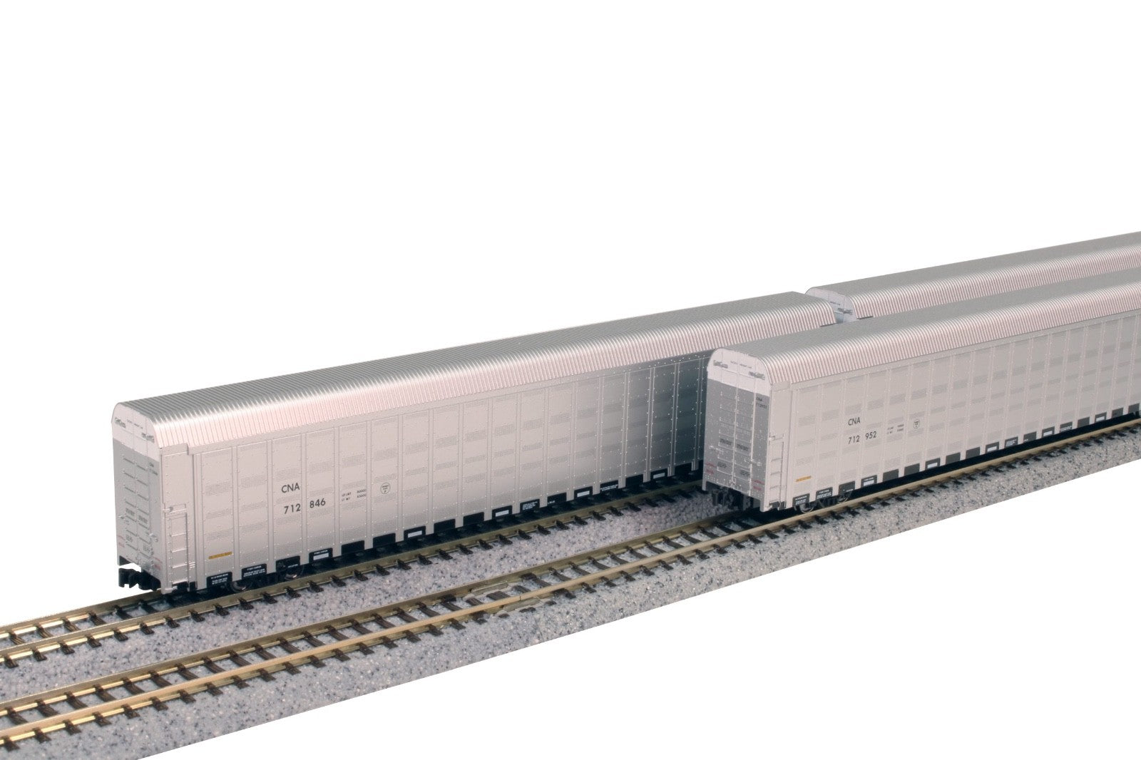 Kato 106-5510 N Scale Autorack Canadian Pacific Aluminum Set of 4 - New
