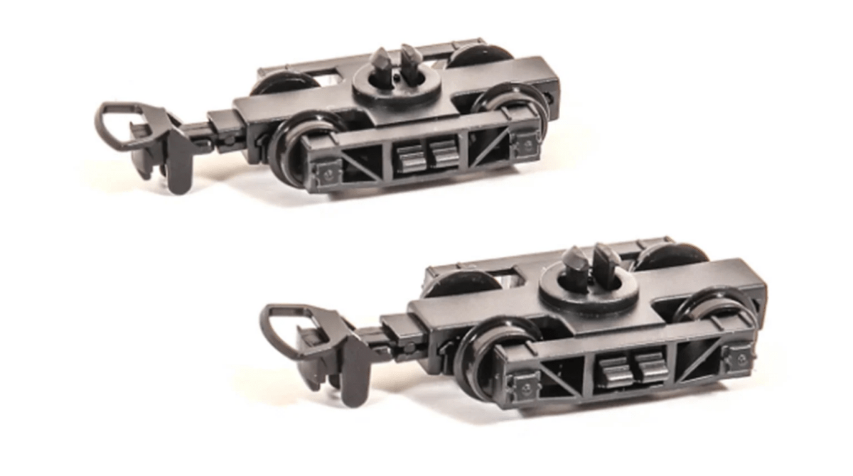 Peco GR - 106 OO - 9 L&B Wagon Bogie & Wheels - 1 pack - Oakville Model Trains Depot