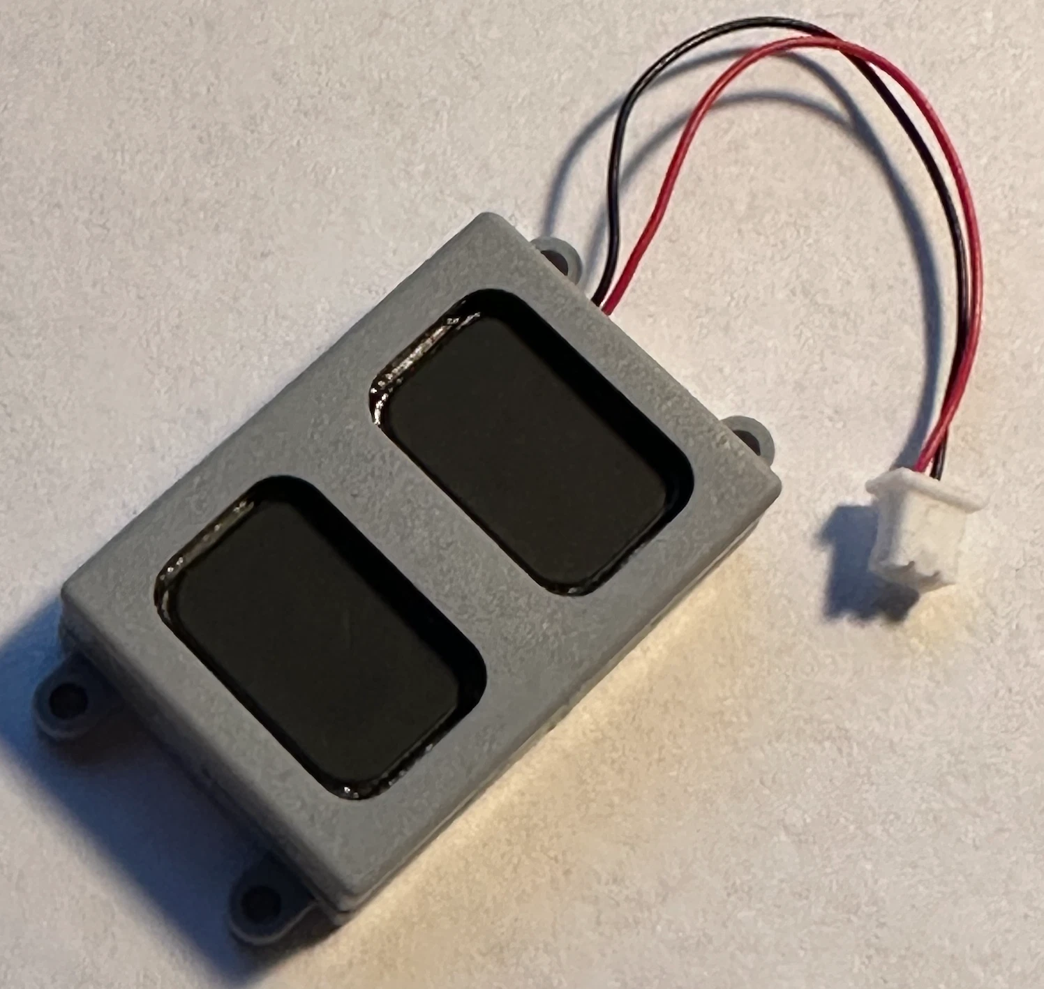 Bowser 1294 HO Scale Dual Cube Sugar Speaker With Wires - New