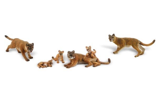 Woodland Scenics A1949 HO Scale Cougars and Cubs - Oakville Model Trains Depot